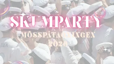 DAGSFEST - MÖSSPÅTAGNINGEN - SKUMPARTY -FLUSTRET