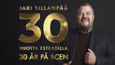 Jari Sillanpää - 30 vuotta estradilla - 30 år på scen