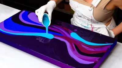 Sip & Paint (Fluid Art)