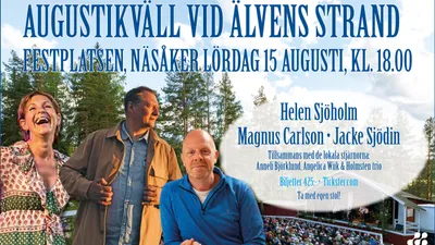 Helen Sjöholm, Magnus Carlson & Jacke Sjödin