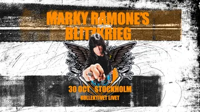 Marky Ramone's Blitzkrieg | Stockholm