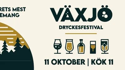 Växjö Dryckesfestival - 10 oktober 2026
