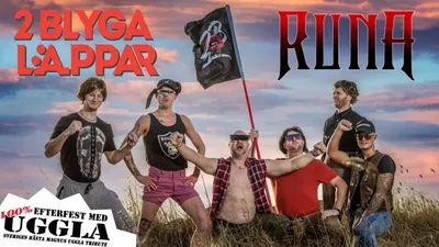 2 BLYGA LÄPPAR + RUNA + 100% UGGLA 