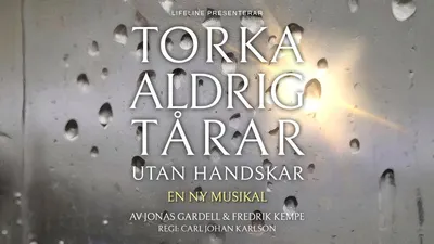 Torka aldrig tårar utan handskar