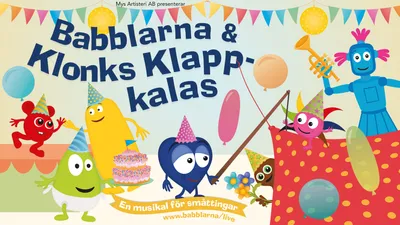 Babblarna & Klonks Klapp-kalas