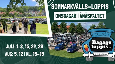 Sommarkvälls-loppis Ånäsfältet 2026