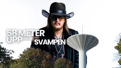 58 meter upp med Fredrik Lundman