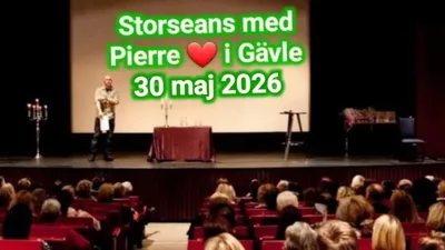 Storseans med Pierre lör 30 maj 2026 kl 15