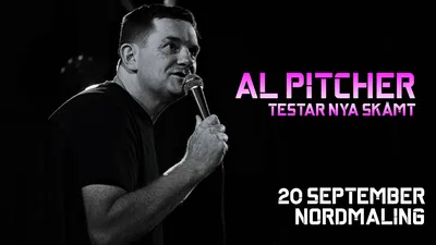 Al Pitcher – Testar nya skämt – Nordmaling