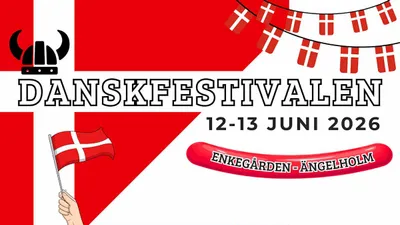 DANSKFESTIVALEN 2026 på Enkegården - 12 & 13 JUNI