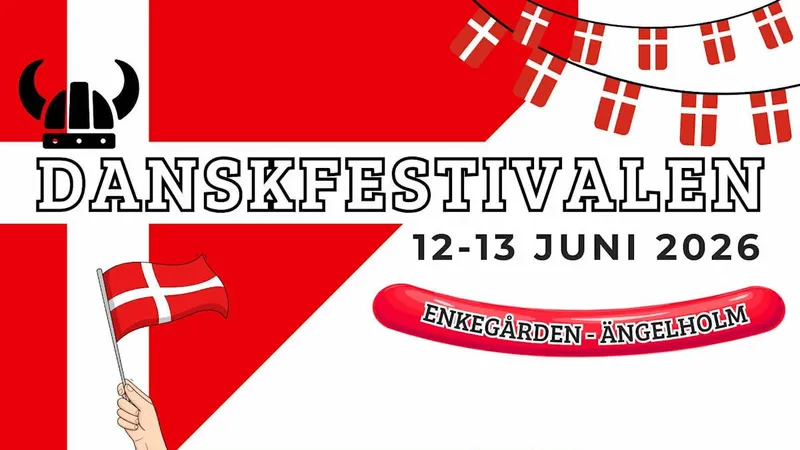 DANSKFESTIVALEN 2026 på Enkegården - 12 & 13 JUNI