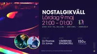 Nostalgikväll på Västerviks Stadshotell – 9 maj