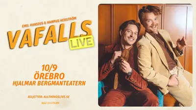 Vafalls Live med Emil Hansius & Hampus Hedström