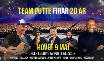 Team Putte 20-årsjubileum