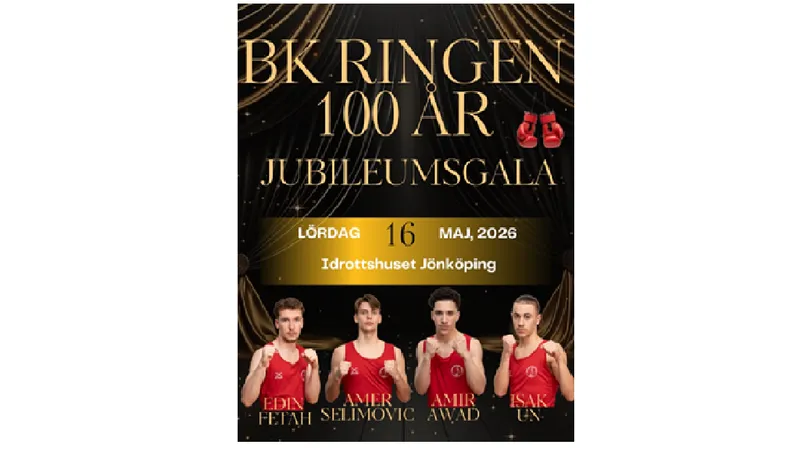 Jubileumsgala BK Ringen 100 år!