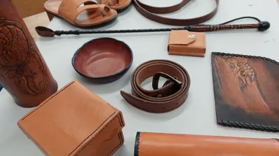 Kurs - Läderhantverk, formge, sy och lär dig laga