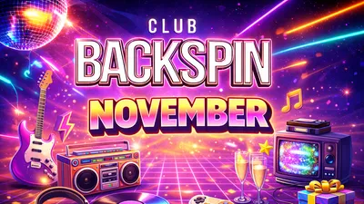 Club Backspin NOVEMBER