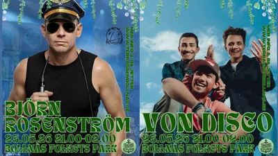 Säsongspremiär med Björn Rosenström & Von Disco