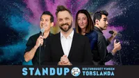 Standup med Robin Paulsson med flera i Torslanda