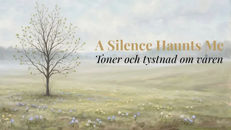 A Silence Haunts Me - Toner och tystnad om våren