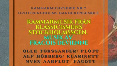 Kammarmusik från klassicismens Stockholmsscen.