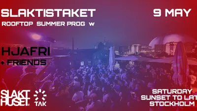 Hjafri & Friends  | Rooftop Summer Prog