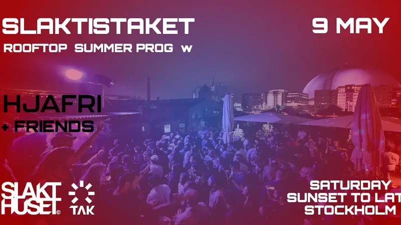 Hjafri & Friends | Rooftop Summer Prog