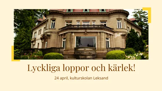 Lyckliga loppor och kärlek!
