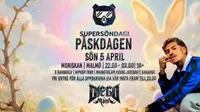 SUPERSÖNDAG 5 APRIL – DIEGO X MAMI @ PÅSKDAGEN
