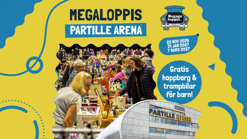 Megaloppis Partille Arena 22 NOV 2026