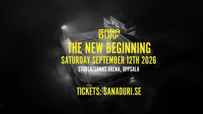 SANA DURI - THE NEW BEGINNING - SATURDAY SEP 12th