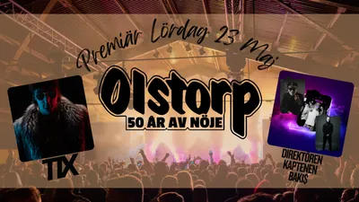 PREMIÄREN 2026! TIX, KAPTENEN, DIREKTÖREN & BAKIS