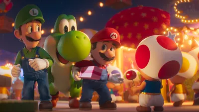 The Super Mario Galaxy Movie (Eng. tal)