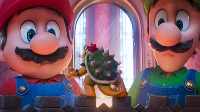 The Super Mario Galaxy Movie (Eng. tal)