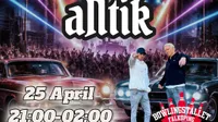 aNtik live på scen Bowlingstället Falköping