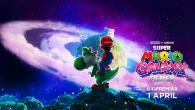 BIO: Super Mario Galaxy Filmen. (Tal: Sv dub)