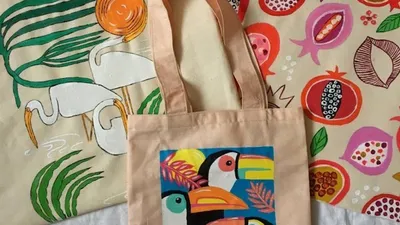 Sip & Paint (Tote Bags)