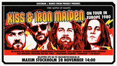 Battle of Giants: Kiss and Iron Maiden 1980