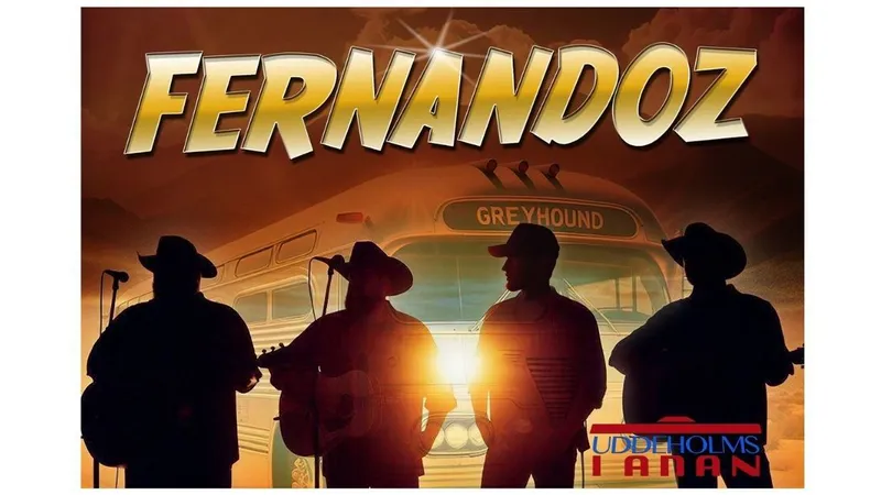 På väg till Malung - Lördagsdans till Fernandoz