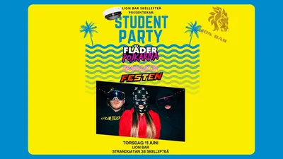 Student Party Skellefteå Fläderpojkarna