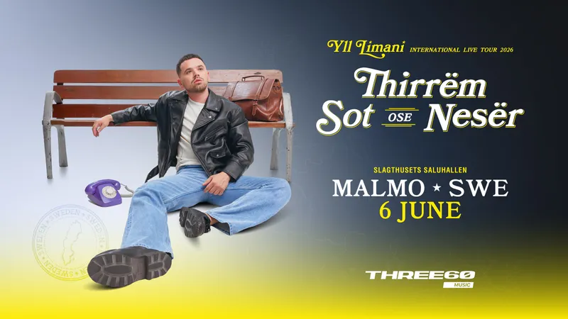 Yll Limani - International Live Tour 2026 - Malmo