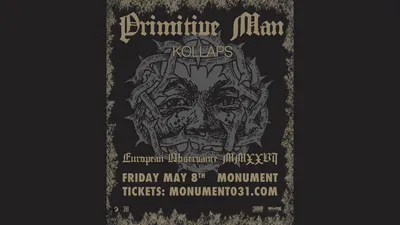 Primitive Man + Kollaps 8/5