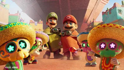 The Super Mario Galaxy Movie (Eng. tal)