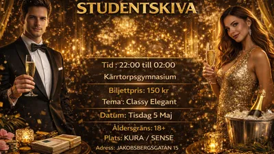 Studentskiva - Kärrtorpsgymnasium - 5 Maj