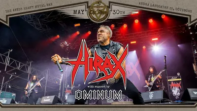 HIRAX & OMINUM LIVE at THE ABYSS