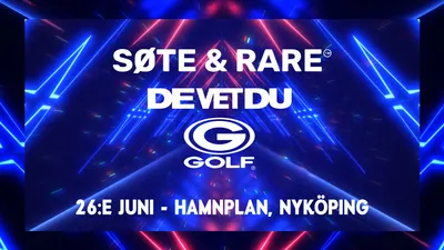 Søte & Rare + De Vet Du + Golf