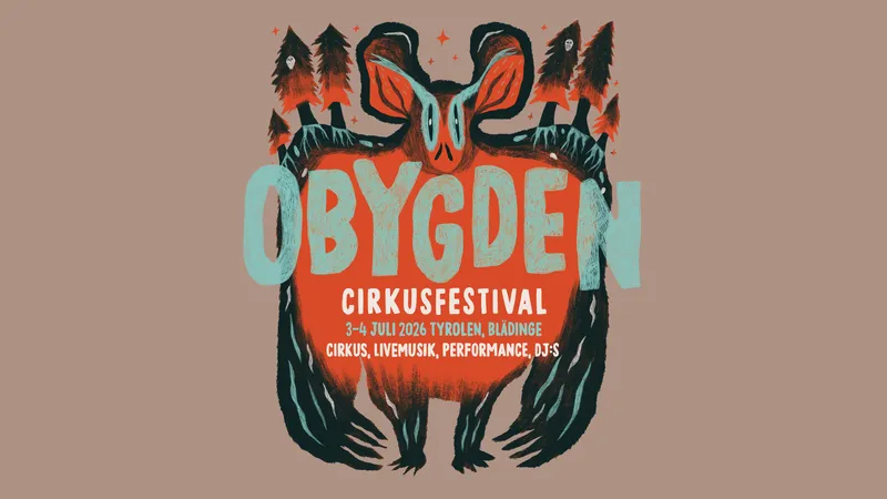Obygden Cirkusfestival 3–4 juli 2026