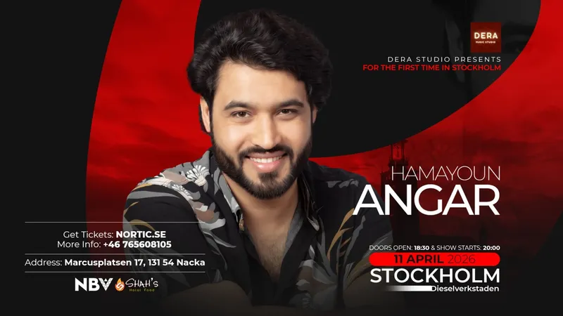 Hamayoun Angar Live in Stockholm