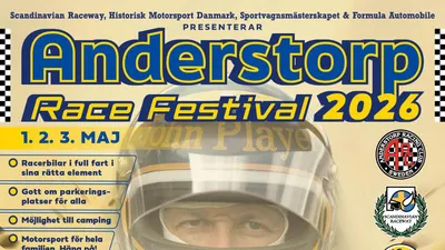 ANDERSTORP RACE FESTIVAL, Startavgifter 2026