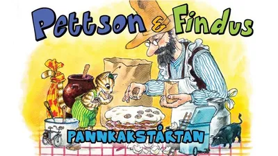 Pannkakstårtan med Pettson & Findus